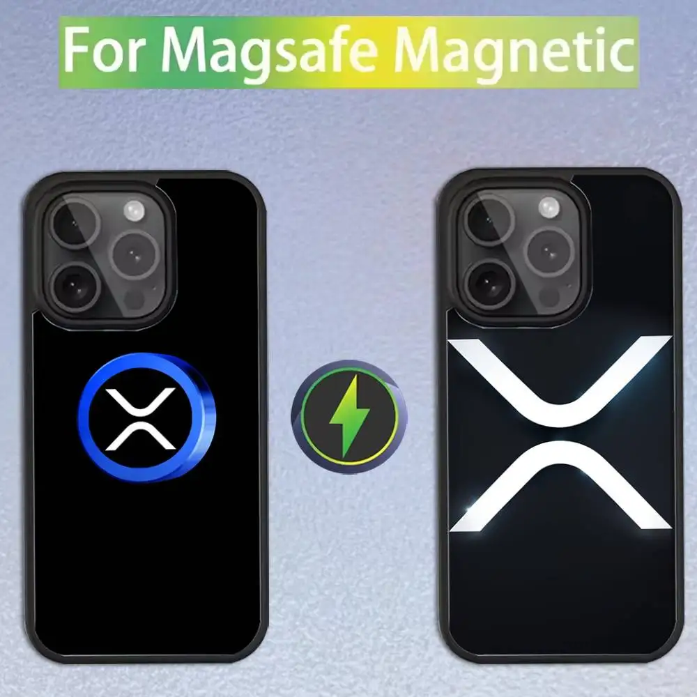 

Xrp Ripple Crypto Phone Case For iPhone 16,15,14,13,12,11,Pro,Max,Plus,Mini,SE Magsafe Magnetic Wireless Charging