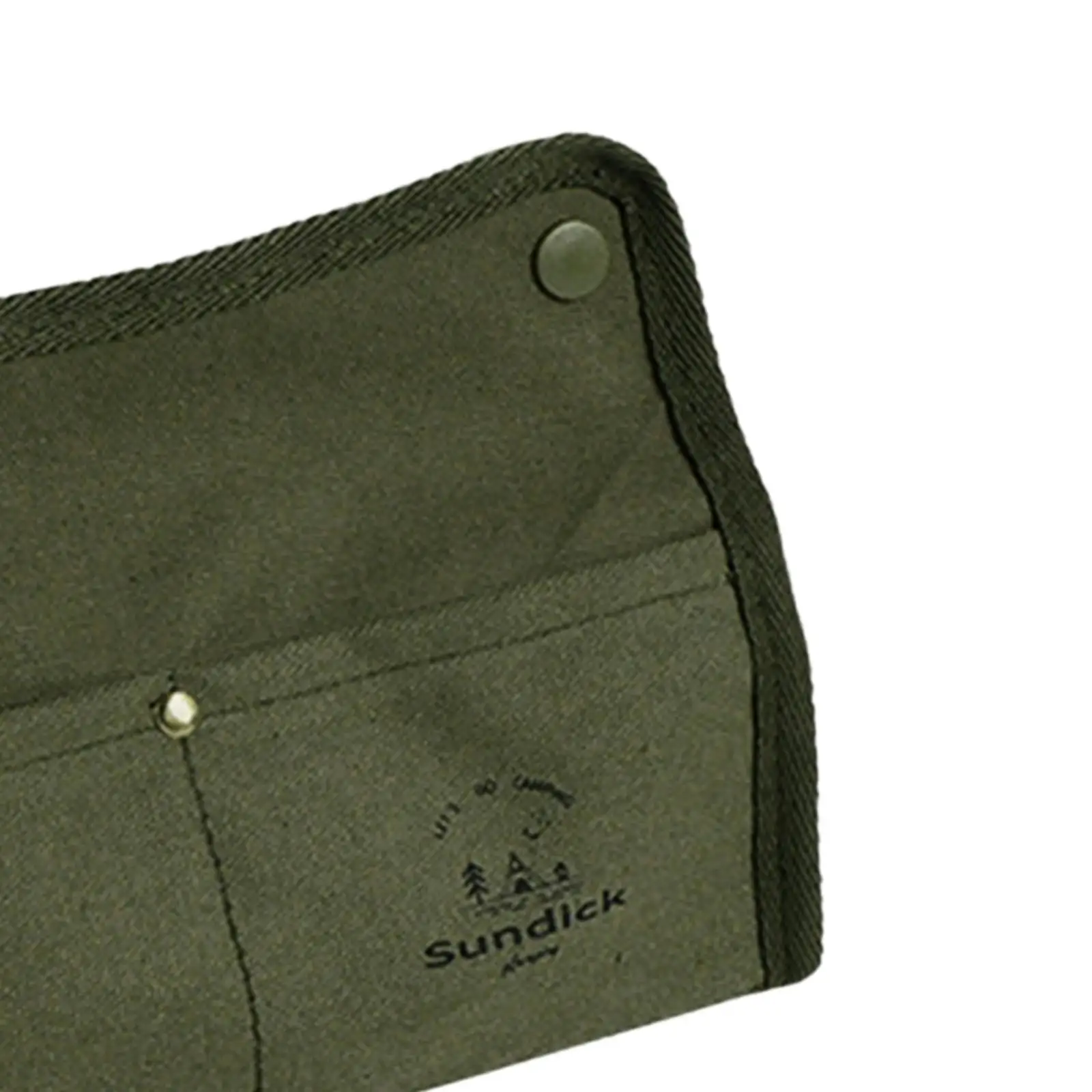 Foldable Camping Gadgets Tray Storage Holder Canvas Pouch Case Outdoor Tissue