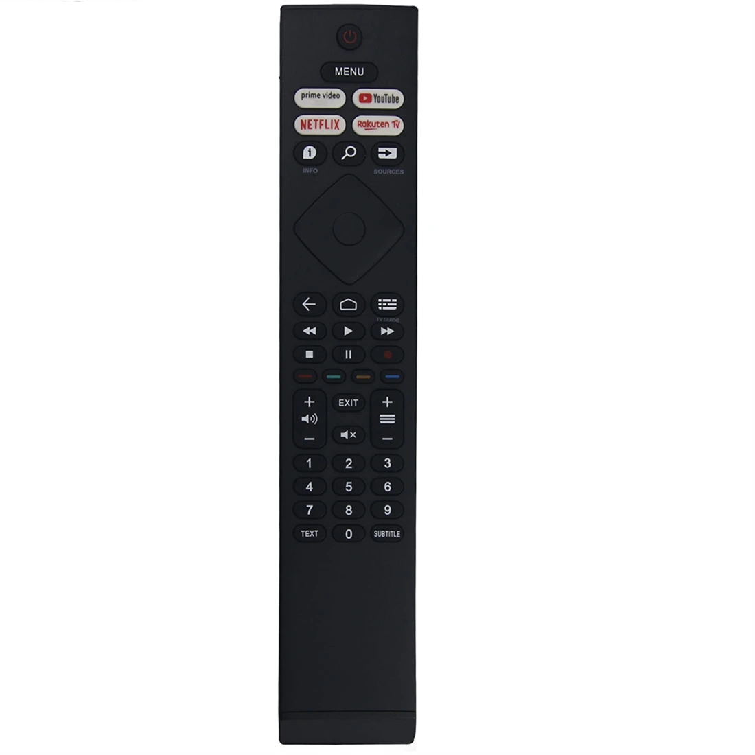 Replacement Remote Control BRC0984502/01 for Philips LCD TV 398GR10BEPHN0042BC with Netflix Youtuble New