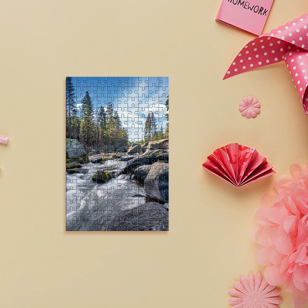 35/150/300/500/1000 قطعة نهر بارد مخصص صور شخصية الضغط الألغاز مخصصة لتقوم بها بنفسك شخصية صور صورة الألغاز #2