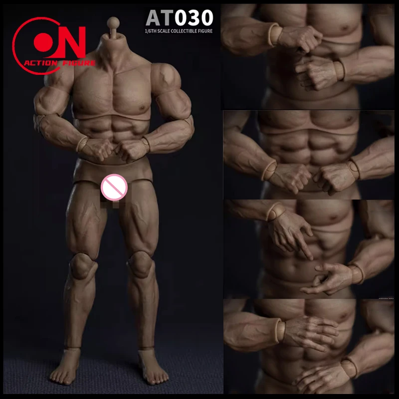 

Фигурка Worldbox 1/6: Мужской Мускулистый Персонаж 12 дюймов, Супергибкое Тело, Подходит для Головы 1/6