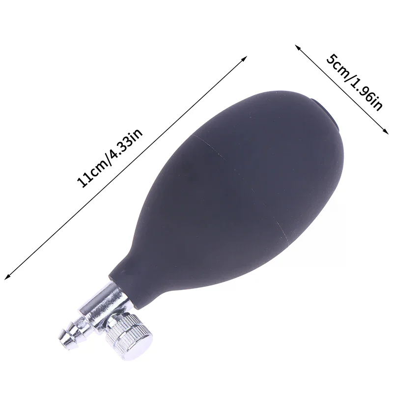 1Pcs Manual Blood Pressure Monitor Inflation Airbag PVC Metal Valve Blood Measure Pressure Meter Accessories