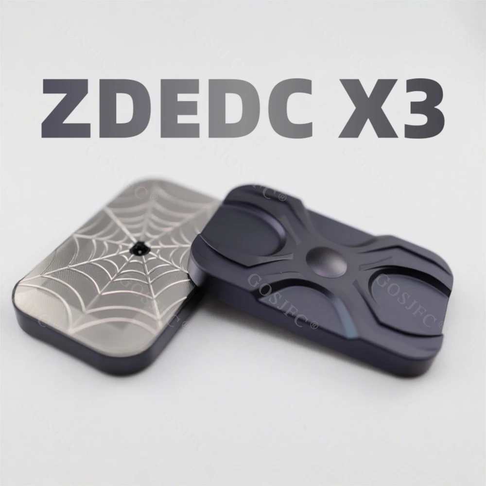 ZDEDC X3 Unlimited Pushing Slider Stress Relief Toy Metal Fidget Toys For Adults