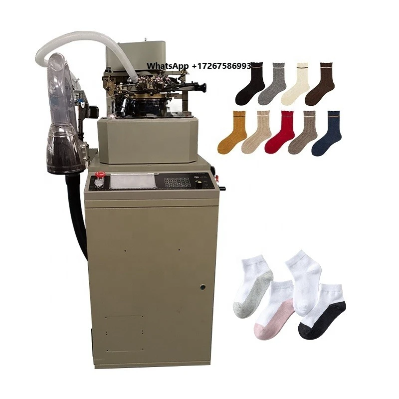 High Output Industrial Socks Knitting Machine / Machine Socks Knitting / Fully Computerized Sock Knitting Machine