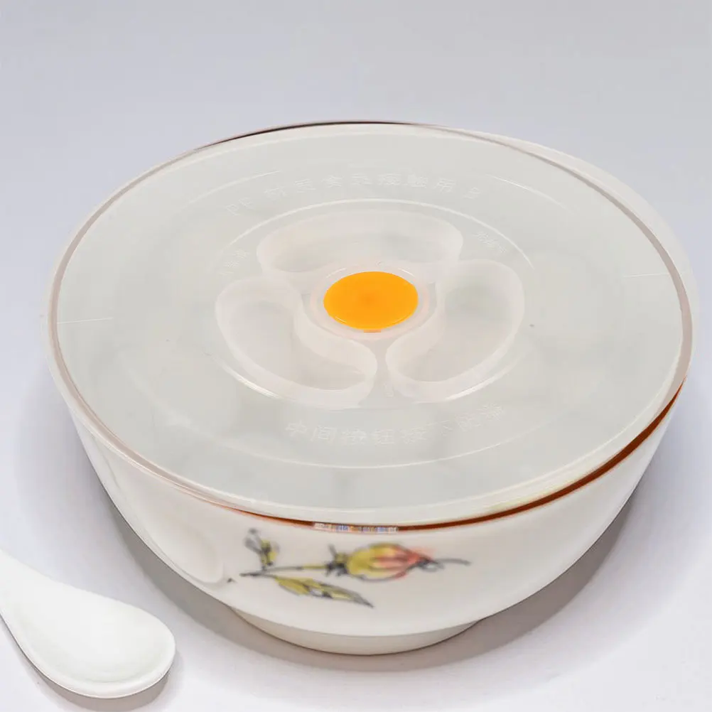 2 قطعة وعاء طعام قابل لإعادة الاستخدام يغطي أغطية السيليكون مانعة للتسرب الطازجة حفظ السلطانية يغطي قابل للغسل الغذاء صندوق تخزين غطاء للمنزل