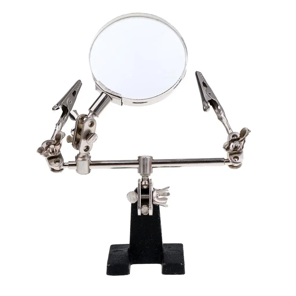 

2.5X Magnification Glass Portion Hand Alligator Tighten Solder Undergo