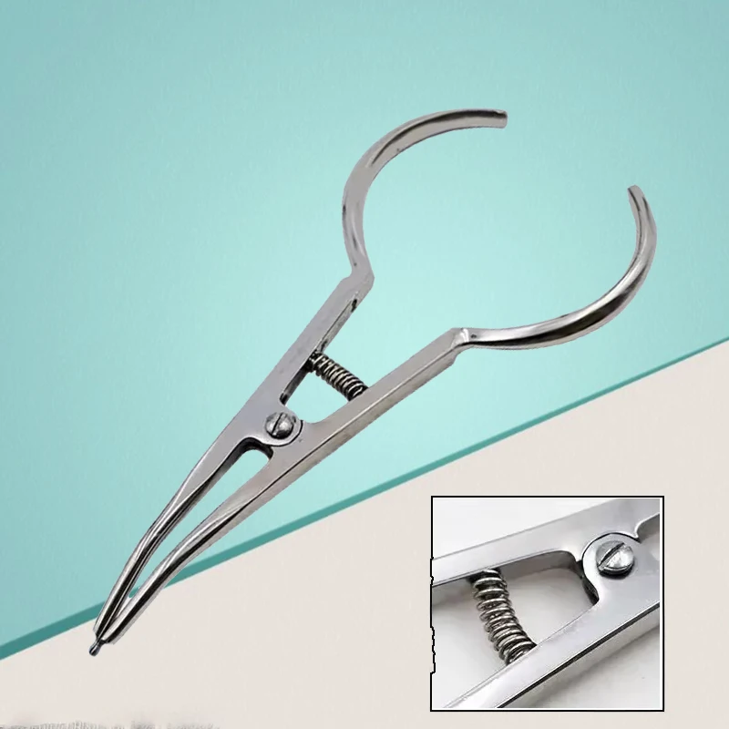 

1 шт. стоматологические щипцы для ортодонтических эластичных лигатурных стяжек для удаления резиновых сепараторов из нержавеющей стали, плоскогубцы, стоматологический орто-инструмент