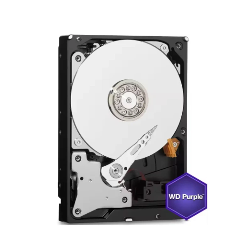 WD Purple 4TB 3TB 2T Surveillance HDD 64M Cache SATAIII 6.0Gb/s 3.5 "محرك الأقراص الصلبة الداخلي الرقمي الغربي 1T 500G 6TB HD القرص الصلب