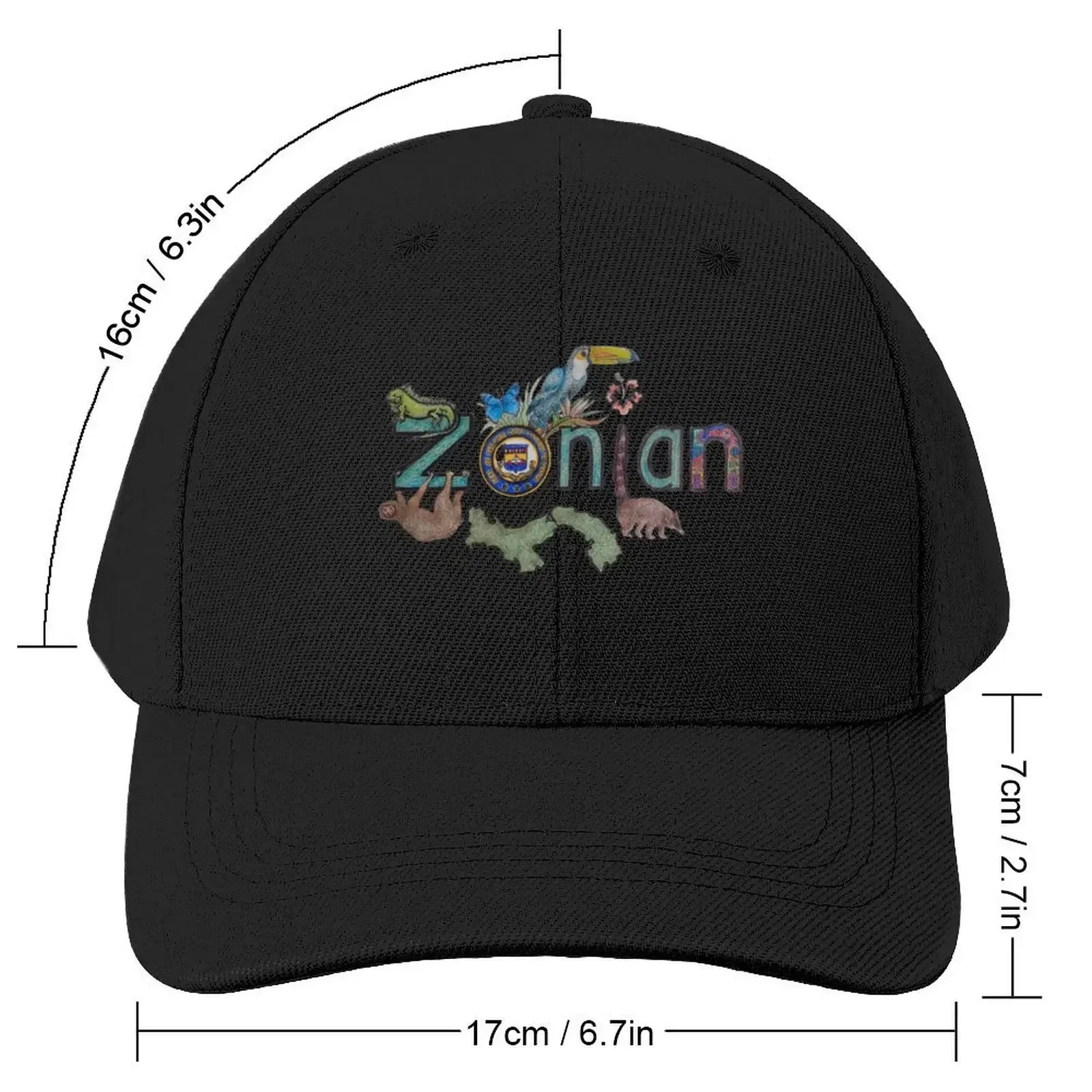 Panama Canal Zonians Baseball Cap foam party Hat New In Hat Sun Cap Custom Cap Baseball Men Women's