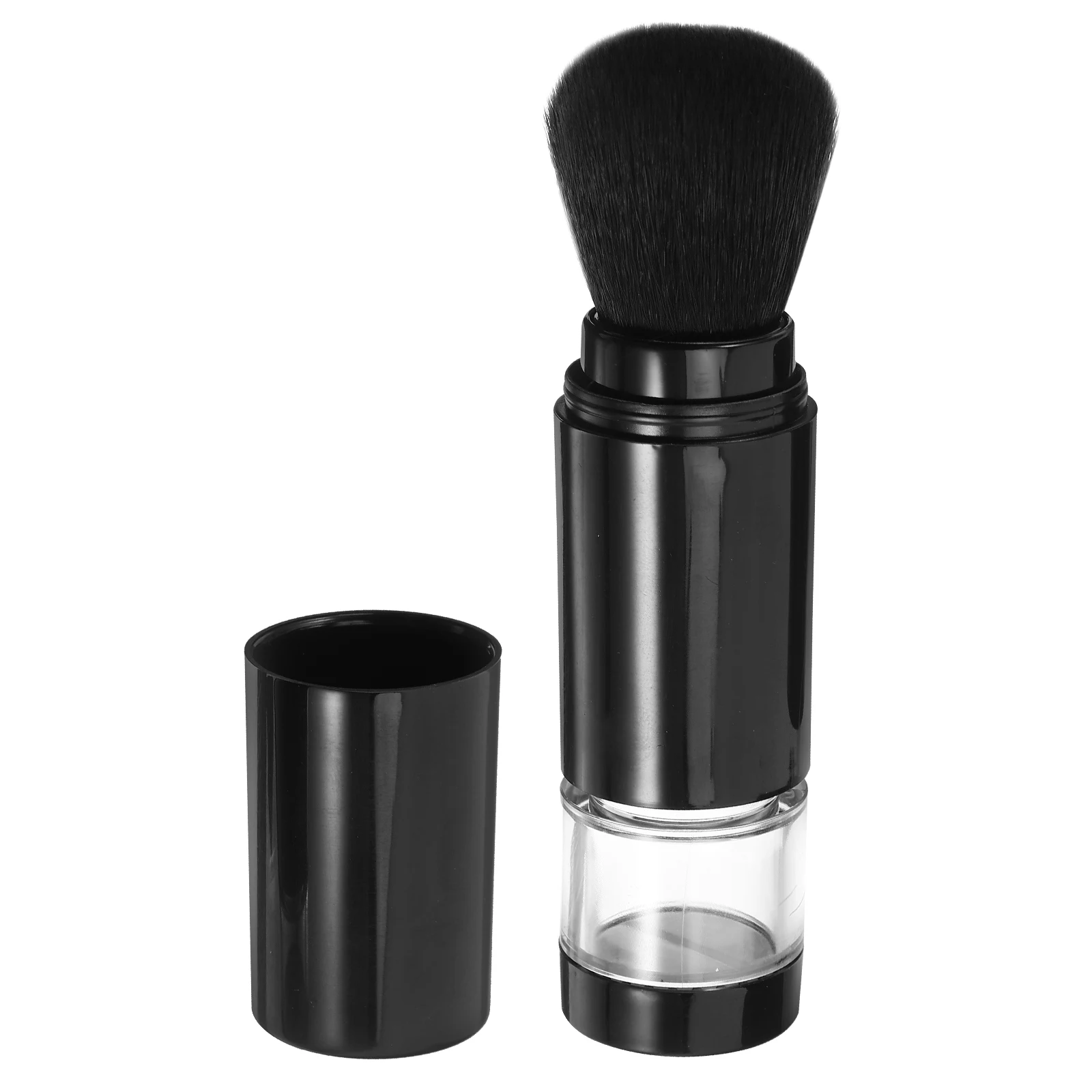 

Portable Automatic Powder Brush for Loose Powder Blush Application Women's Makeup Essential Soft Comfortable Handle Easy to Use