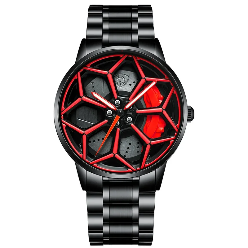 SVJ 2025 Men's Watch Batch ** Hub Modified Watch 360 ° Rotating Luminous Quartz Watch Luxury Limited