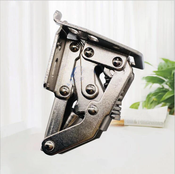 2pcs Overhead Swing Up Flap Caravan Motorhome Hinge Locker Cupboard Door Stay Kitchen Cabinet Hinges For Face Frame Cabinet