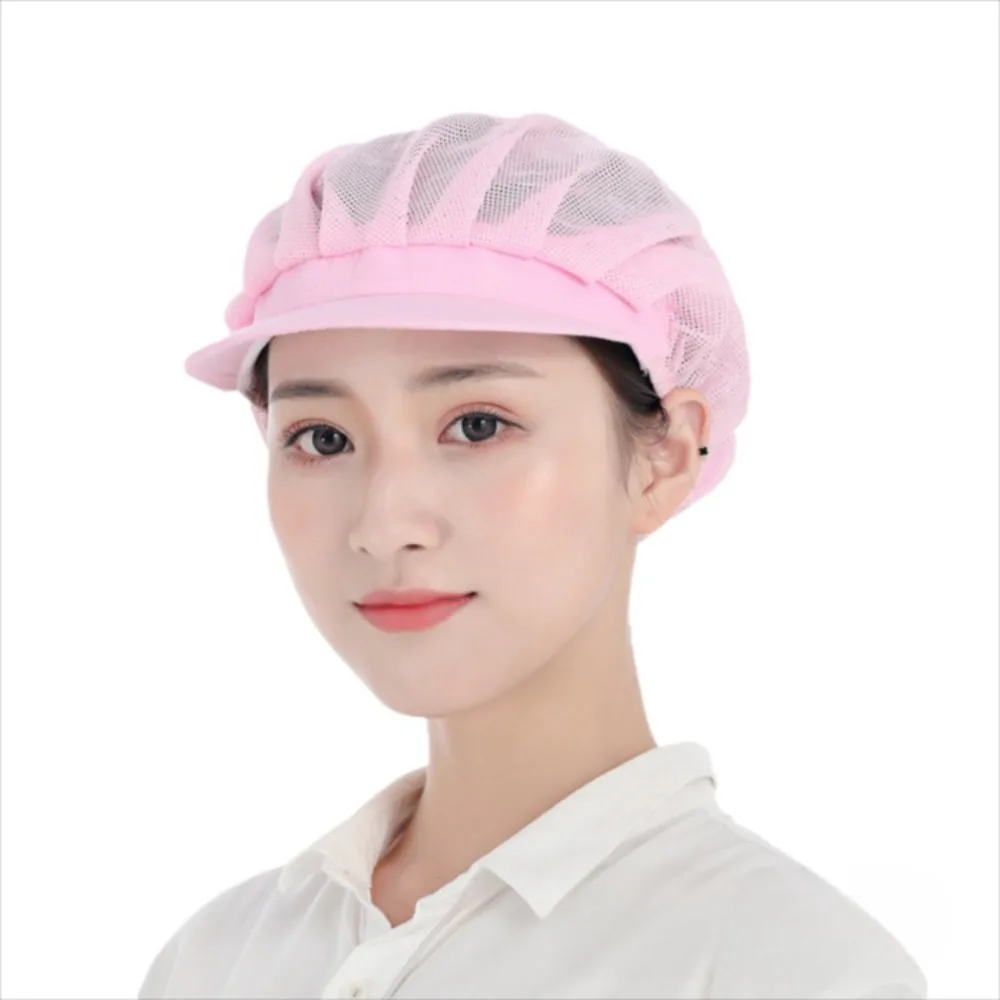 Hygienic Design Chef Hat Smoke-Proof Oil-Resistant Cooking Cap Hairfall Prevention Dustproof Feature Kitchen Work Hat
