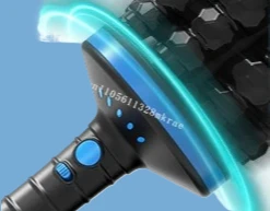 

New handheld rolling tapping massager, 360 degree rotating fascia massager, body roller massager, lymphatic drainage massager