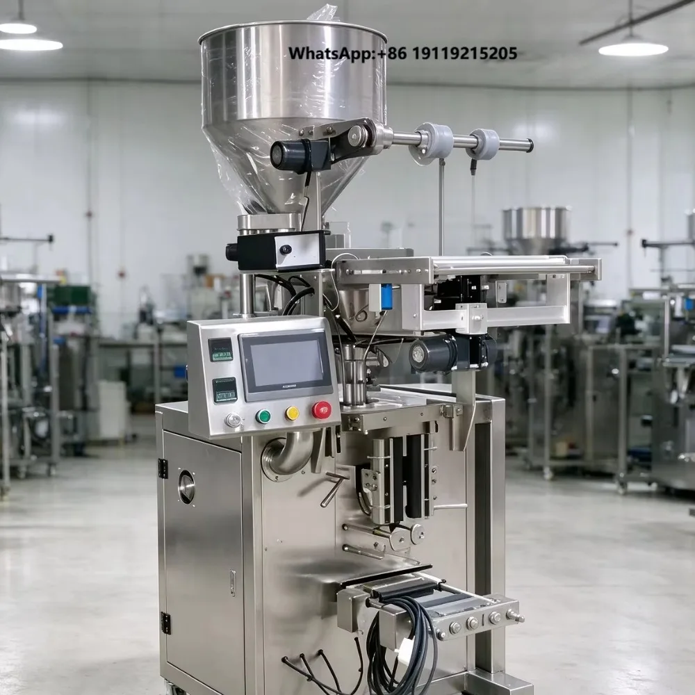 Versatile Vertical Form Fill Seal Packaging Machine Supporting Multi Layer Laminates for Snack and Agricultural Goods