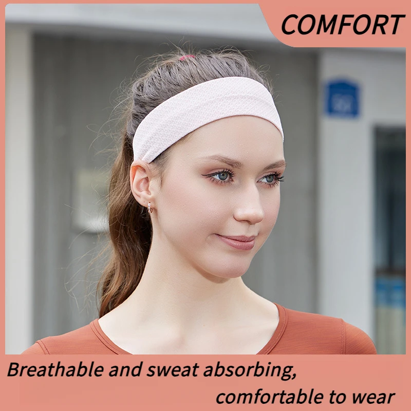 

Sports headscarf, sweat absorbing and quick drying hair band, running yoga sweat guiding headband, elastic and non slip