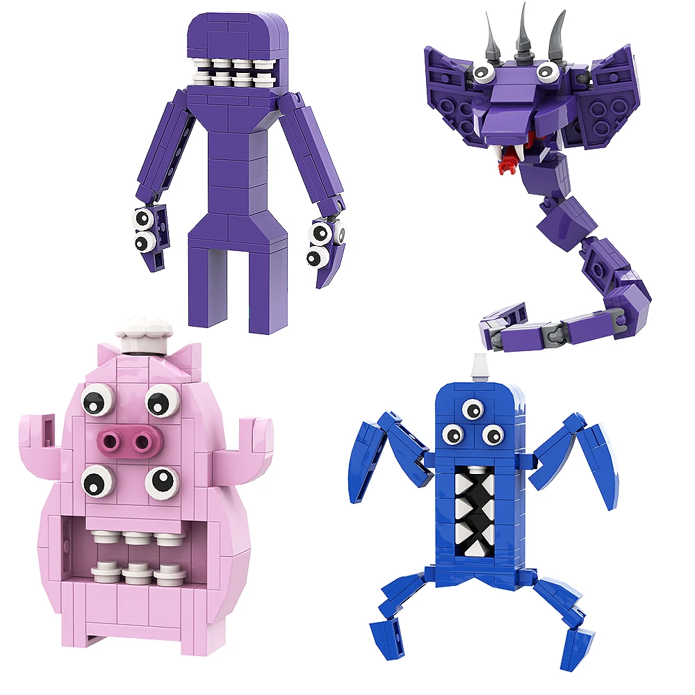 Monster of BanBan Model Building Blocks Toys Set Anime Building Blocks Toys For Kid Halloween Decoration for Kid Christmas Gifts