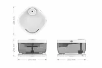 Pet Water Fountain,Wireless Automatic,7L large capacity, Cat Dog Feeder,10000mAh, Ultra-quiet,Easy cleaning,4-layer filtration