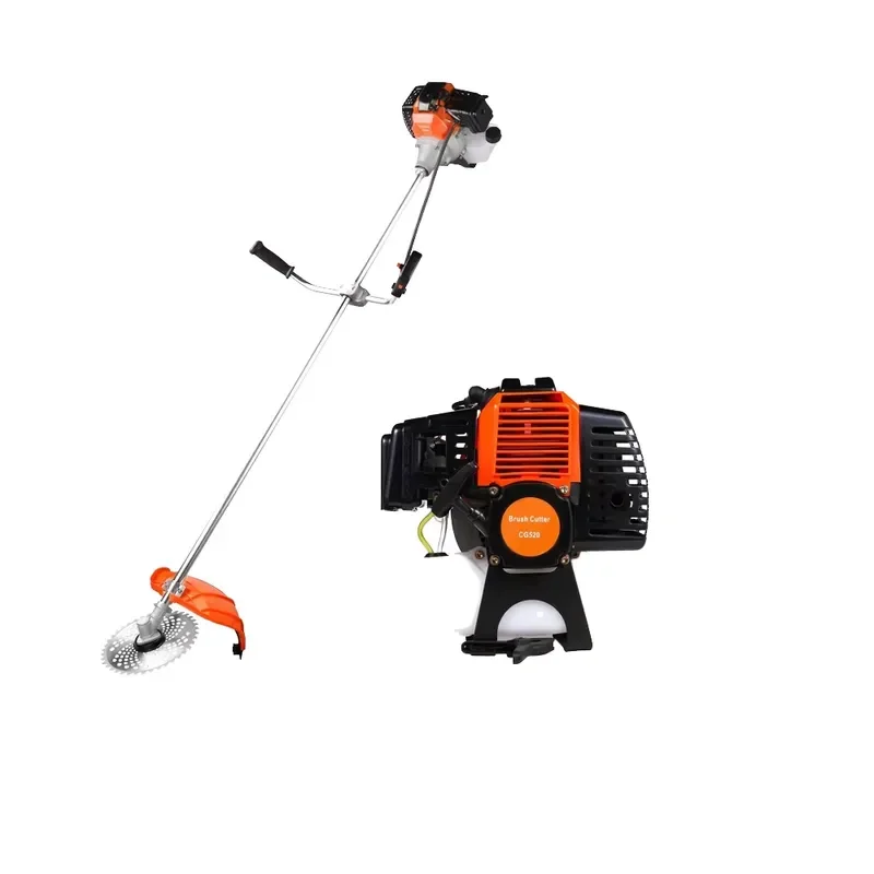 BC520 Industrial Metal String Trimmer for DIY Petrol Battery Power Metal Brush Cutter with Aluminum Pipe Manual Handle OEM