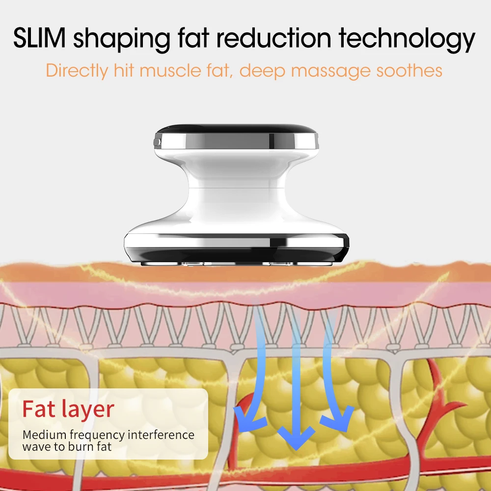 EMS RF Radio Frequency Body Slimming Machine Fat Burner Slim Shaping Device LED Light Therapy Lose Weight Cellulite Massager