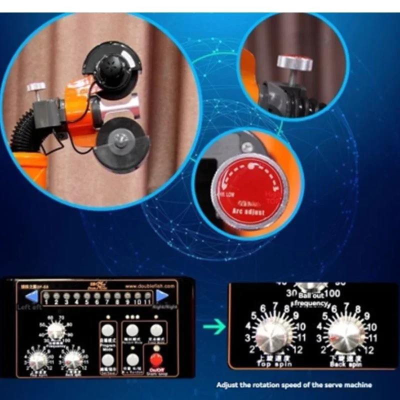 

2026Service Machine Professional Home Training E6 Automatic Super Five Generation Table Tennis Service Machine