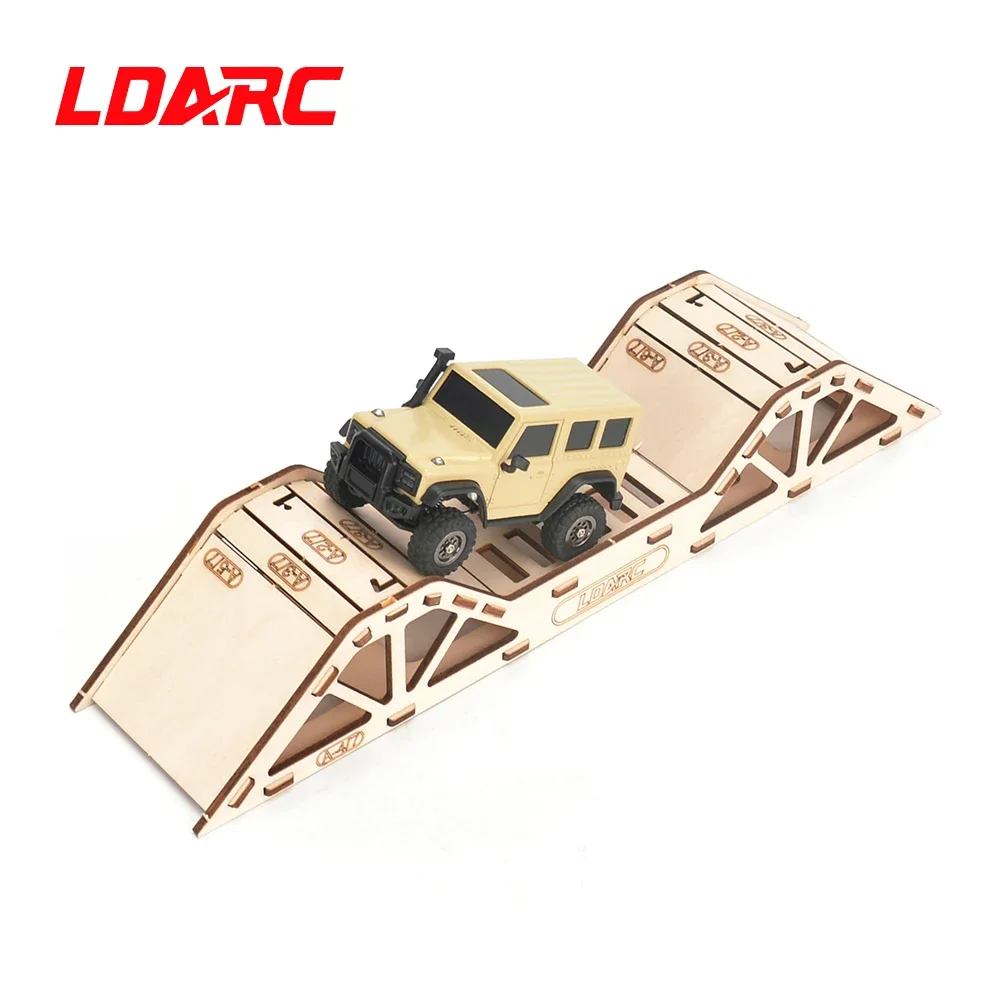 LDARC Desktop Simulatie Off-road Obstakelbaan Scène Obstakel Combo Voor 1/43 RC Model Auto Crawler Accessoires