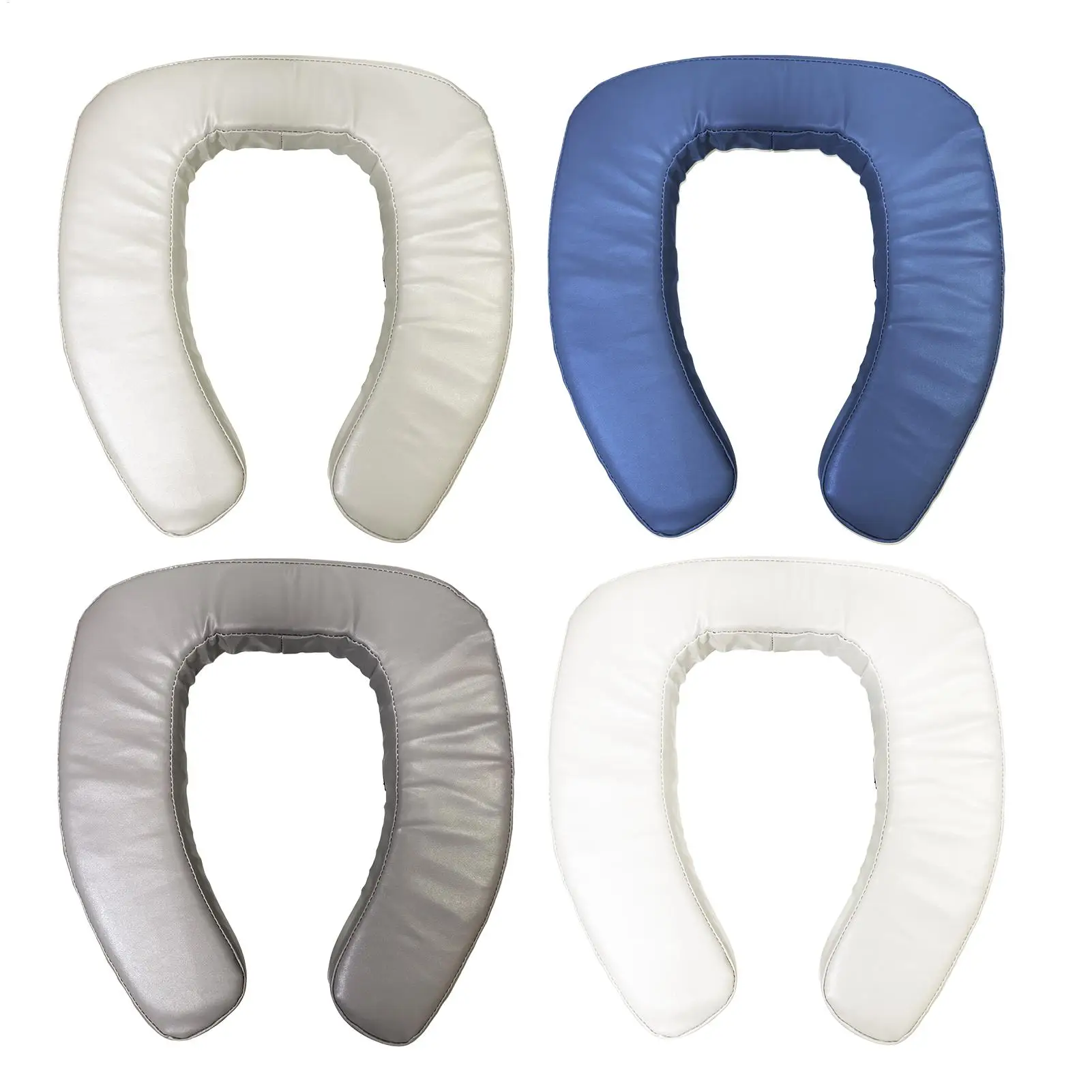 Portable Toilet Risers for Seniors Non-Slip Waterproof Padded Seat Toilet Lift Assist for Elderly Disabled Pregnant Home Travel