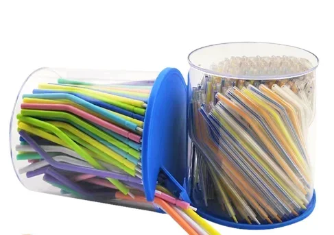 

Dentalss Tube Color Disposables Air Water Three-Way Syringes Tip Triple-Use Syringes