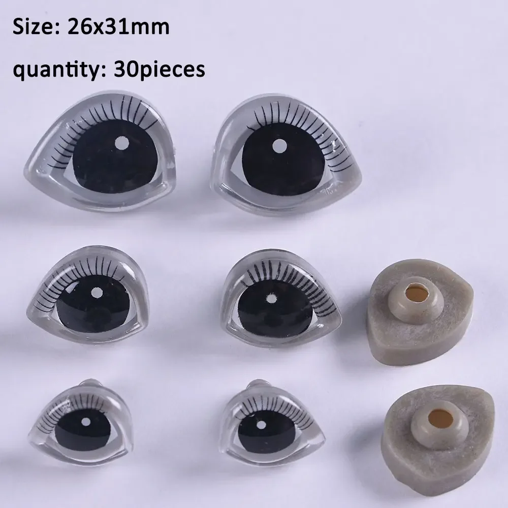 Cartoon Eyelash Eyes Creative DIY Supplies Perfect for Handmade Crafts School Projects Exquisite 3D Effect Fake Eyes DIY Craft
