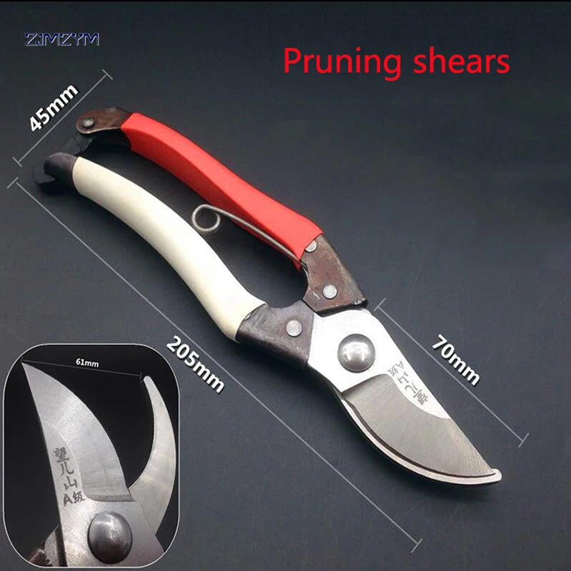 8" Cutter Scissors Garden Hand Pruner Secateurs Pruning Shears Plants Bush Tool