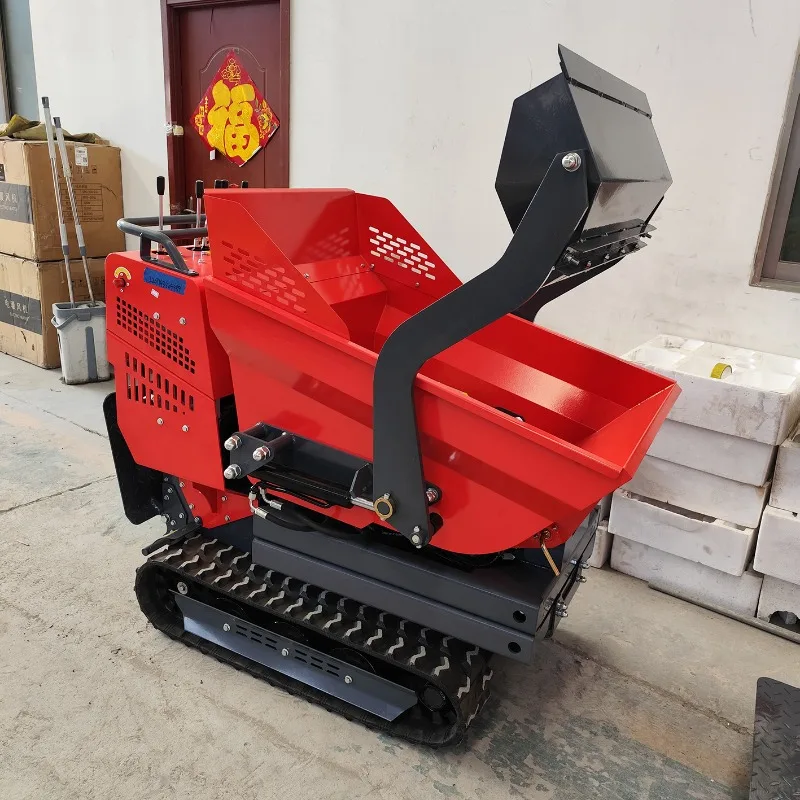 All-Terrain Dumper 550kg Hydraulic Multi-functional Crawler-type Mini Dump Truck