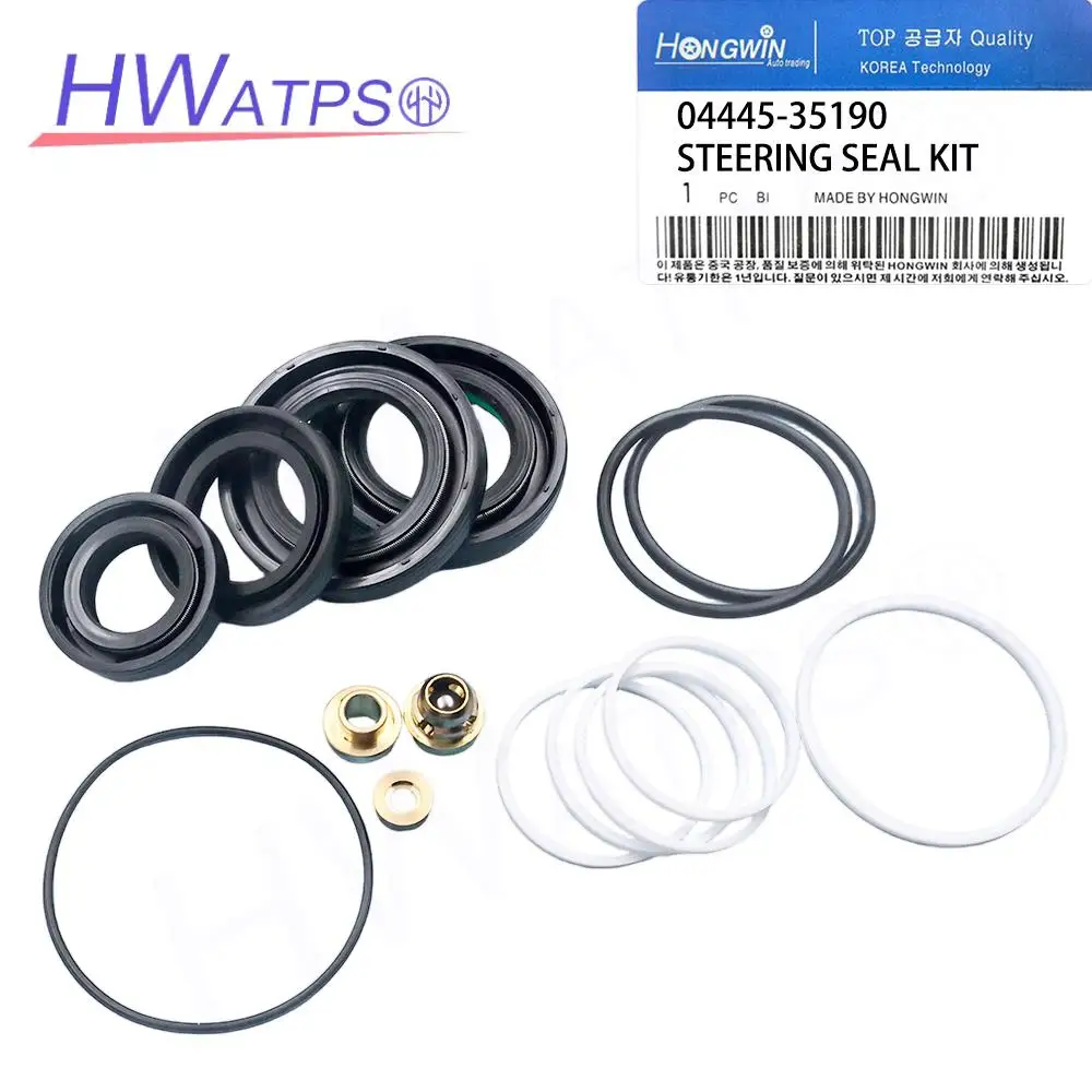04445-35190 04445-35170 Power Steering Rack Gear Gasket Seal Kit For Toyota Land Cruiser Prado 90 95 Hilux Surf 4Runner