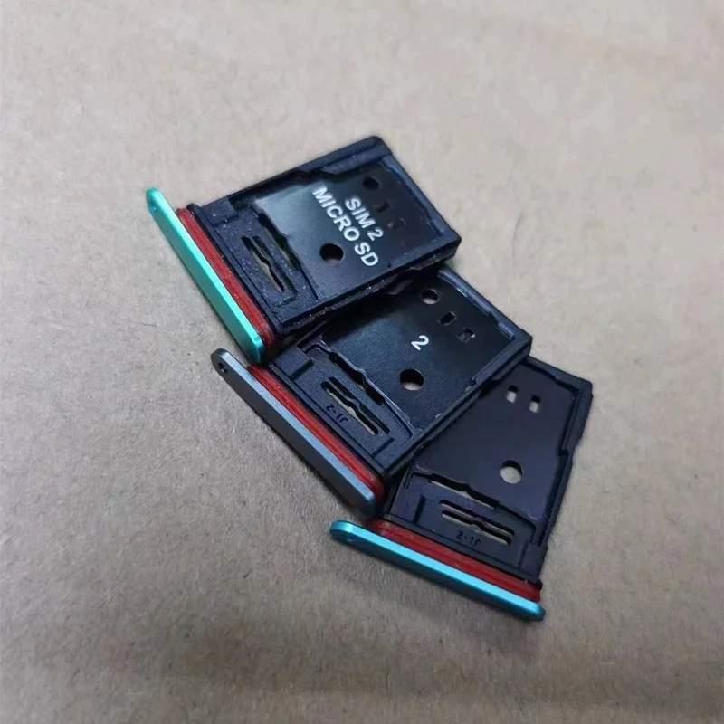 T810H T782 T799 SIM Card Slots For TCL 20 Pro 10 Plus 20Pro Adapters Socket Holder Tray Replace Housing Repair Parts