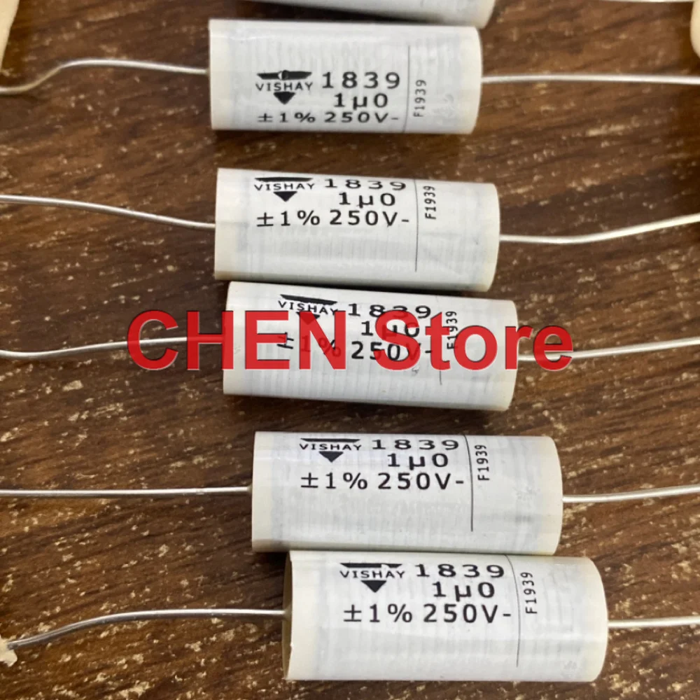 

4PCS/10PCS Original VISHAY ERO MKP1839 1UF 250V 10X25MM Audio axial capacitor MKP 105 250V105 free shipping