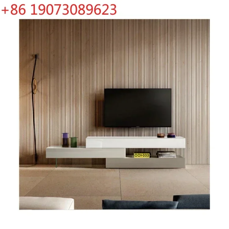 Muebles de TV para Exteriores, Mueble Moderno para el Hogar, Conjunto de Pared, Nuevo Estilo, Mueble de TV de Aluminio, Mueble de TV Industrial de Lujo