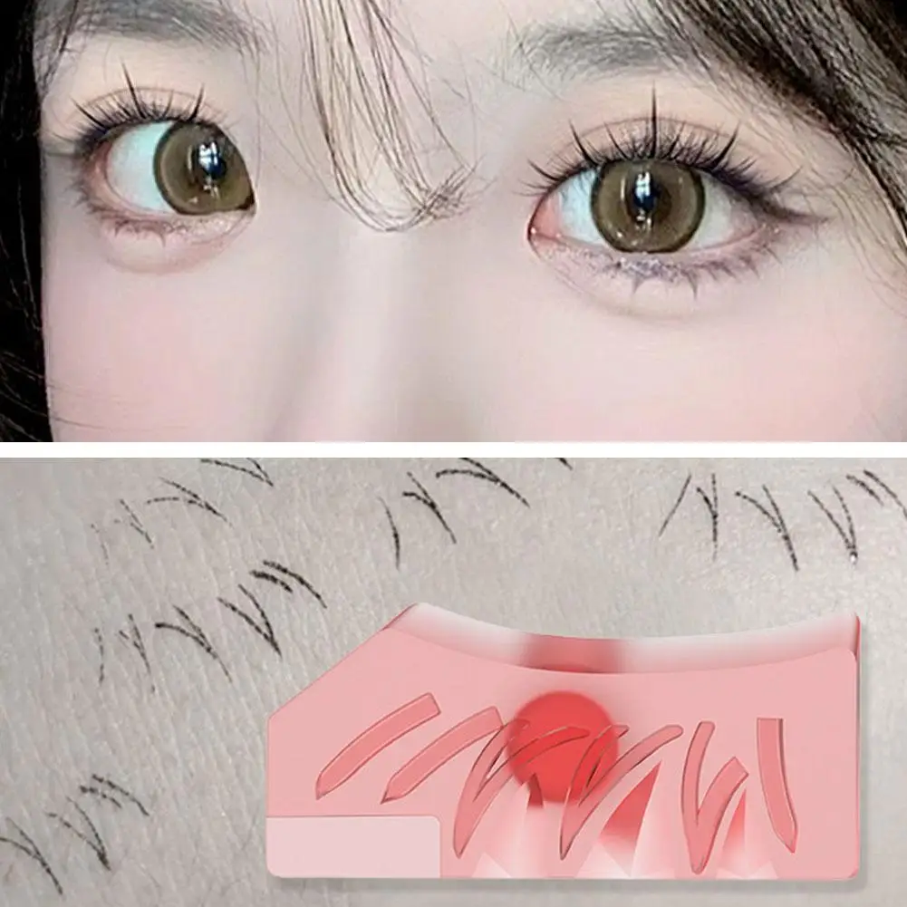 เครื่องมือแต่งหน้าสำหรับ R0Y8มือใหม่ที่ทำจากซิลิโคนที่ปั๊มขนตาปลอมแบบจำลองธรรมชาติแบบทำมือ