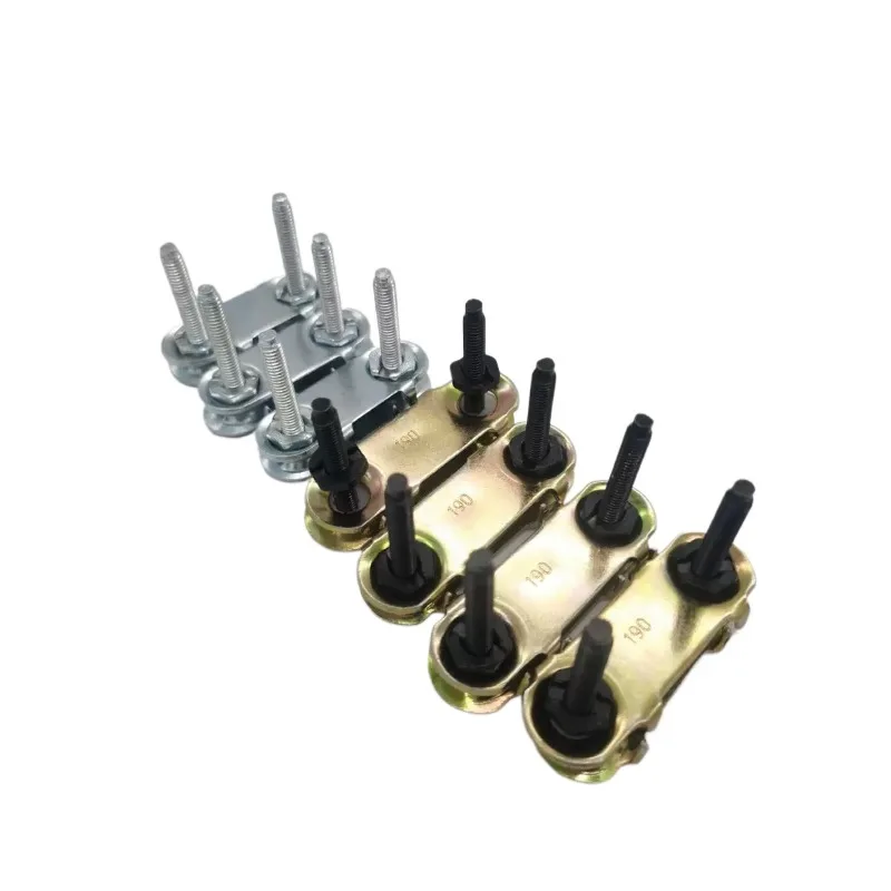 250PCS 190E Zinc‑Plated Conveyor Belt Fastener for Industrial Rubber Belts