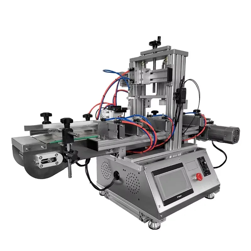 CM120 High-speed Electric Tabletop Capping Machine Automatic Screw Capper for Beverage Bottles Trigger Spray Lotion Pump 220V