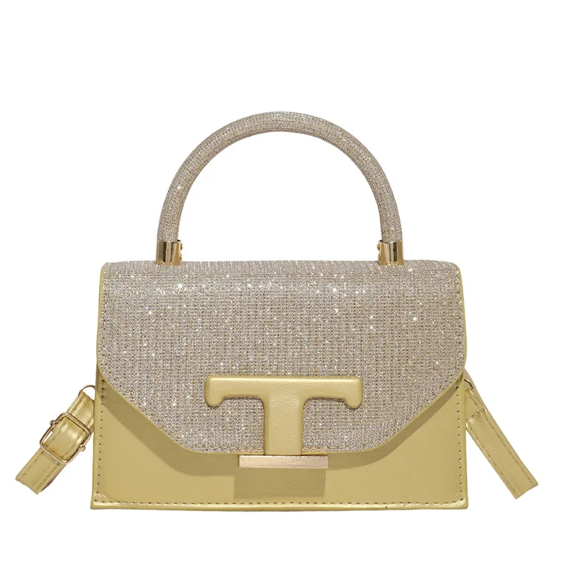 ​ 2023 Новая женская маленькая квадратная сумка, модная лоскутная сумка через плечо, элегантная сумка-тоут для ежедневных поездок на работу ​