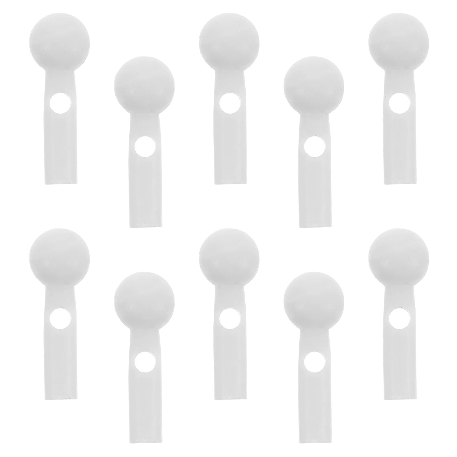 

10Pcs Umbrella Tail Beads Plastic Replacement Repair Tips Folding Umbrella Bone Covers Repair Parts Components