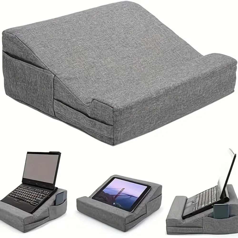 

Portable Double-Handed Computer Stand Hand Rest Style Soft Flat Support Tablet Stand with Pillow Core Reading Cushion Bed Pillow