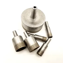 Sintered Diamond Core Drill Bits for Glass Tile with Straight Shank Diameter:3~130MM, Shank Size 10mm