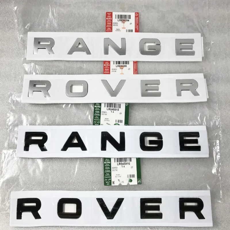 FOR range rover logo on the Land Rover bonnet and tailgate lr026394, lr026395, lr045915 and lr045916