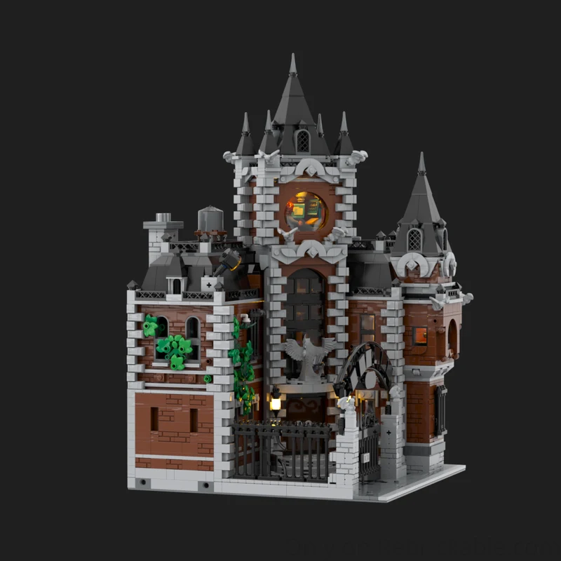 Nuovo prodotto squisito modello di blocchi MOC, tecnologia di estensione dell'asilo interno, regalo giocattolo modulare per bambini assemblaggio fai-da-te