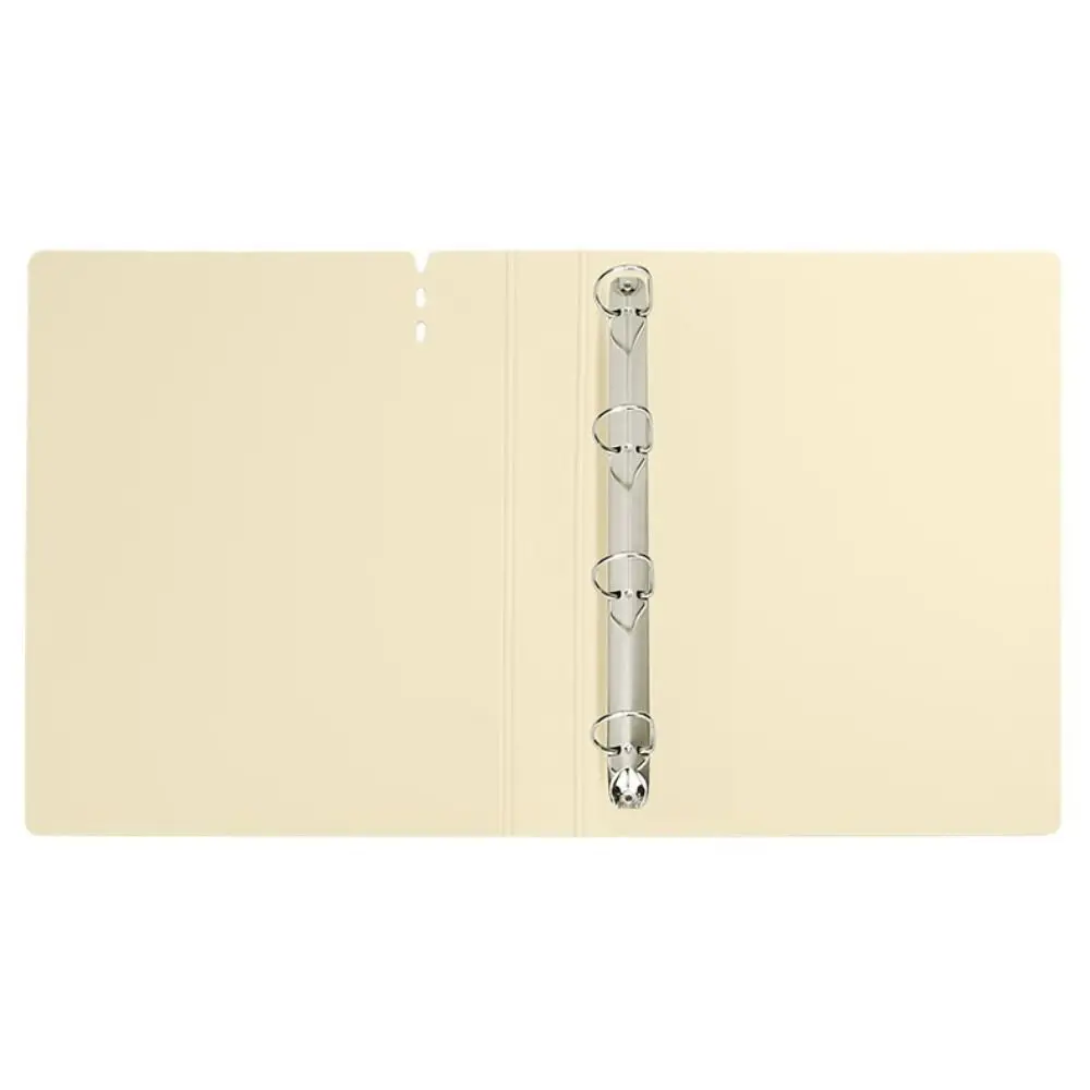 New PP A4 File Folders Waterproof D-Shaped Binder Display Book 4 Hole Loose-leaf Folder Stationery