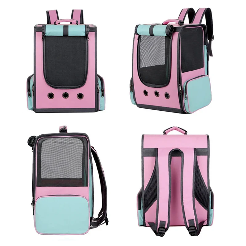 Pet Backpack for Cat Window Transport Carrying Bag Breathable Travel Bag Dog Backpack Astronaut Space Capsule Cat Accessories