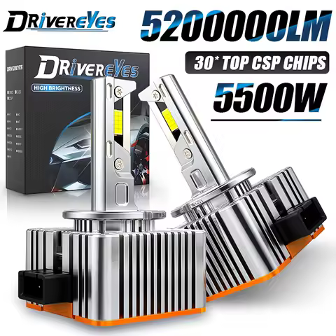 30CSP D1S D3S LED Car Headlights Bulb Canbus D1R D3R D8S Led HID Kit Plug-N-Play Auto Lamp Turbo LED 35W Super Bright 6500K 12V