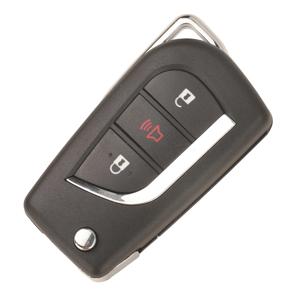 Jingyuqin 3 Button HYQ12BEA 314MHZ ASK H 8A Chip Flip Remote Car Key For Toyota Scion XB Corolla HIace CH-R PN: 89070-12A60