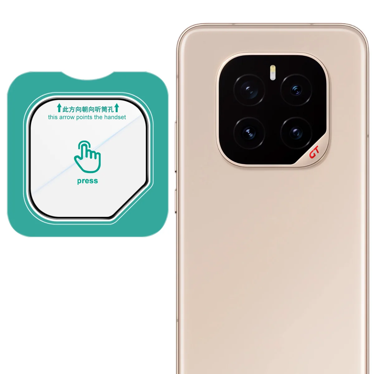 

Для Honor GT Pro 5G Стекло объектива IMAK Пленка для линз Стекло с инструментом