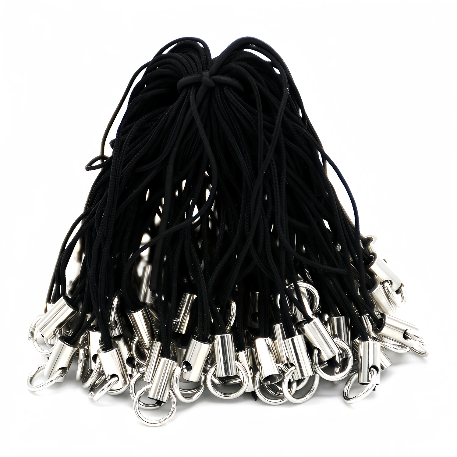 20/50/100 Stück Lanyard-Lanyard-Kordeln mit Karabinerhaken, Schlüsselanhänger-Haken, Mobiltelefon-Set, Anhänger, Schlüsselring-Zubehör – Detail 7